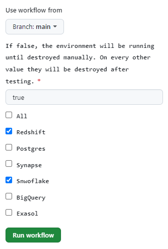 CI/CD graphic workflow form